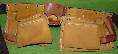 Custom Leathercraft CLC Genuine Leather Made In USA No. 427X Tool Belt Good • $15