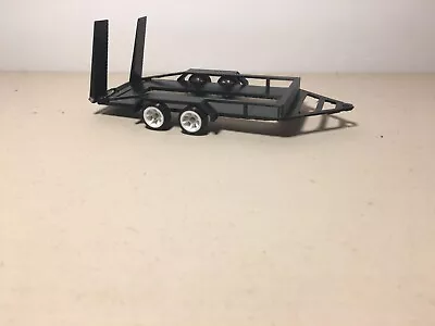 HotWheelsGreenlight Matchbox 1/64 Custom Auto Transport Trailer W MOVING RAMP • $7.45