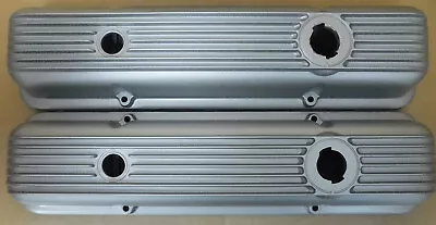 GM 3965543 & 3965544 Z28/LT1 Valve Covers Left & Right Aluminum Painted Pair • $279.99