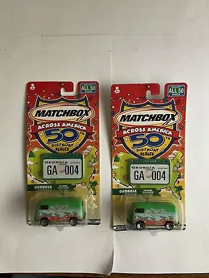 Matchbox Across America 50th Birthday Series Georgia VW Panel Transporter (2) • $7