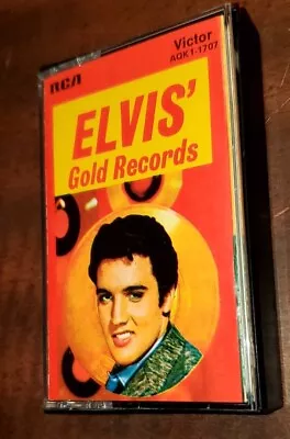 Elvis' Gold Records - Elvis Presley (Cassette 1962 RCA Victor Reissue)  • $8.99