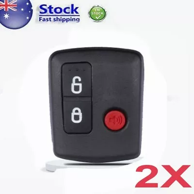 2X 3B Remote Key Shell FOB For Ford Falcon BA BF Ute Territory XR6 XR8 FPV • $12.05