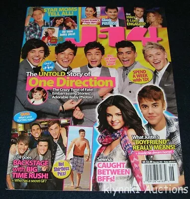 J-14 Magazine May June 2012 One Direction Big Time Rush Hunger Games Cody Justin • $14.97