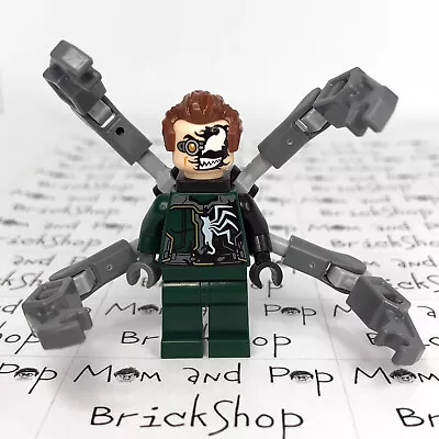 LEGO Marvel Super Heroes Doc Ock Dark Green Suit Half Venomized Mechanical Arms • $27.16