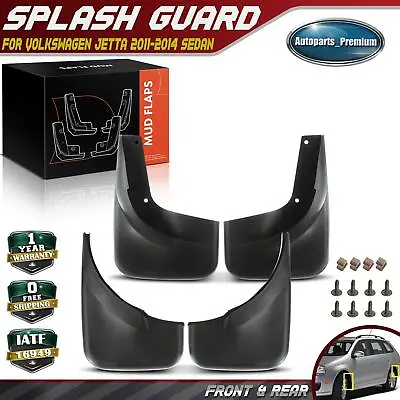 4x Splash Guards Mud Flaps For Volkswagen Jetta 2006-2009 2007 2008 Wagon Sedan • $24.99