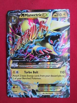 Pokemon M Manetric EX 24/119 XY Phantom Forces Holofoil Rare • $4.99