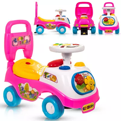 My First Ride On Kids Toy Car Boys Girls Push Along Toddlers Infants Walker New  • £24.94