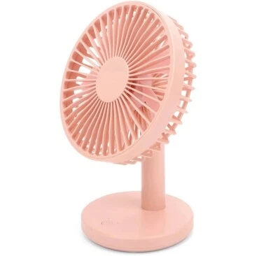 £8.99 • Buy Mini Table USB Fan Small Desktop Portable Personal Quiet Office Home  Pink