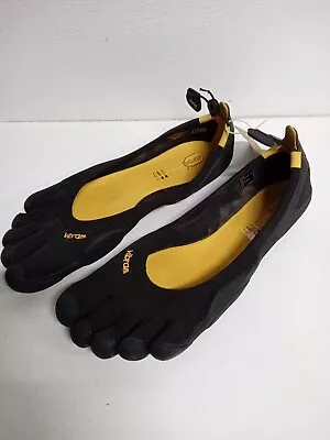 Vibram FiveFingers Classic M108 Men's 12.5/13 EU 48 Black Minimalist Shoes #f4 • $76