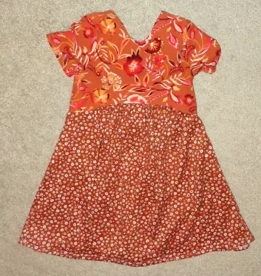 Macy Kate Toddler Girls Floral Dress Short Sleeve Size 4T • $9.99