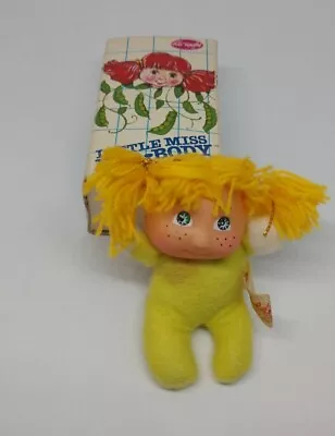 Vintage Fun World Little Miss Pea-Body Matchpack Doll ToyMade In Hong Kong W Box • $14.95