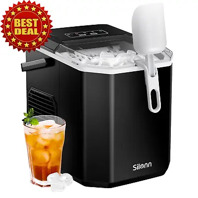 Portable Bullet Ice Maker Countertop Machine 26lbs/24H Self-Cleaning Scooper • $139.99