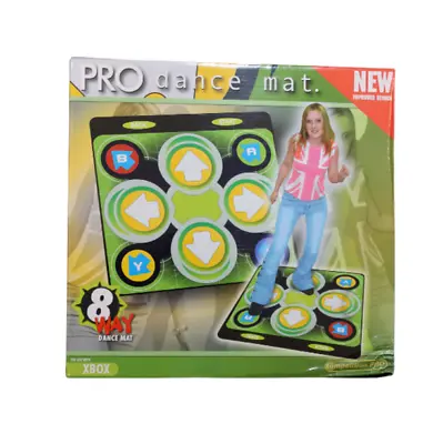 8 Way Dance Mat Pad Single Dancing Step Video Household Game XBOX Competiton Pro • £14.99