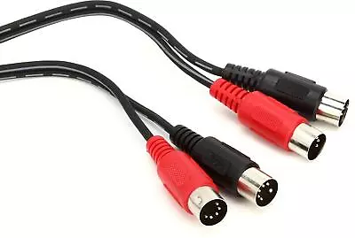 Hosa MID203 Dual MIDI Cable - 9.9' (3 Meter) • $15.95