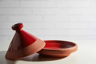 Verve Culture Moroccan Cooking Tagine For Two Red  • $75.60