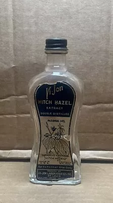 Vintage Vi-Jon Witch Hazel Extract Bottle • $20