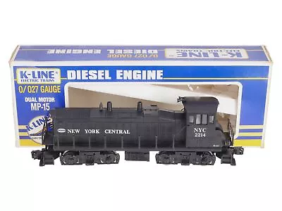 K-Line K2214 O Gauge NYC MP-15 Diesel Switcher Locomotive #2214 EX/Box • $78.99