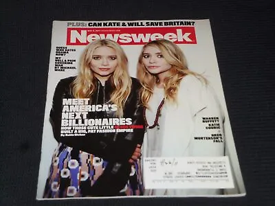 2011 May 2 Newsweek Magazine - The Olsen Twins Front Cover - L 20699 • £32.16