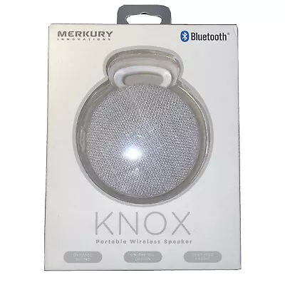 MERKURY INNOVATIONS Portable Wireless Bluetooth Speaker New In The Box • $9.98