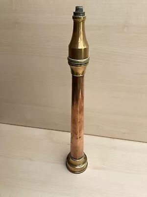 Vintage Brass Merryweather Fire Hose Nozzle • $37.30