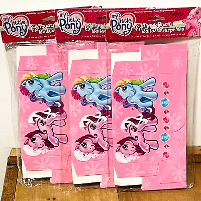 MY LITTLE PONY Treat Loot Party Favour 18 BOXES Birthday Supplies Girl 2006 NEW • $7.99