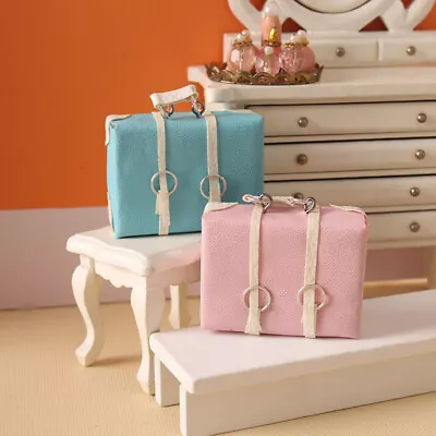 $5.39 • Buy 1:12 Scale Dollhouse Miniature Briefcase Handbag Dolls Bags Dress Up Accessories