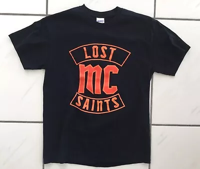 Support The LOST SAINTS MC T-shirt LAW ENFORCEMENT Motorcycle Biker Club Size M • $16