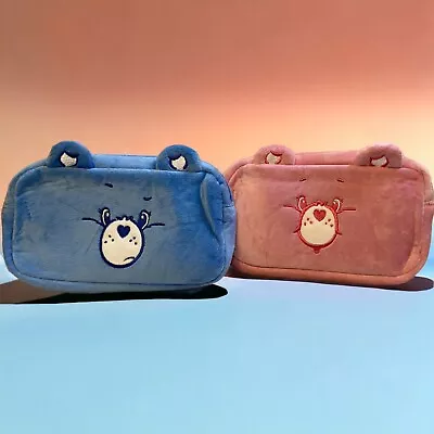 Care Bears Multi Purpose Zip Pouch. Blue And Pink Available. NEW. • $14