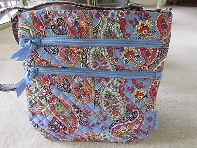 Vera Bradley Trio Zip Hipster Crossbody Bag Provence Paisley Print New With Tag • $54.95