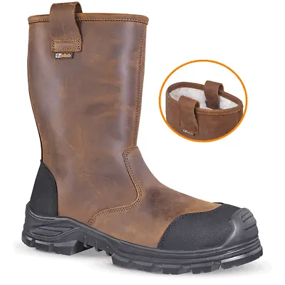 Jallatte Jalcypress SAS S3 CI SRC Water-Repellent Safety Work Rigger Boots • £78.20