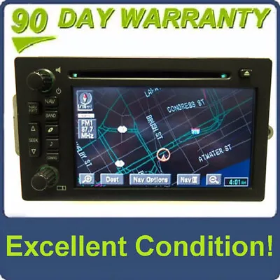 Cadillac Chevy Navigation GPS BOSE LUX Radio CD Player Stereo Display 15230099 • $319.50