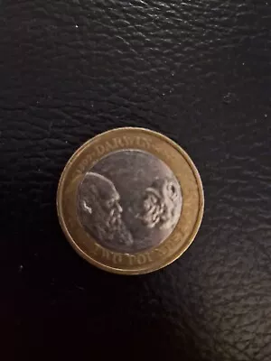 Rare Charles Darwin 1809 2009 Anniversary £2 Two Pound Coin • £100