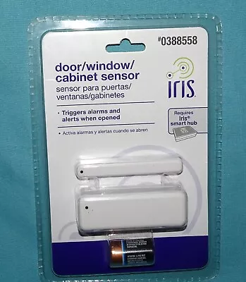 New IRIS Door Window Cabinet Sensor # 0388558 = DWS901 *Requires Iris Smart Hub* • $8.99