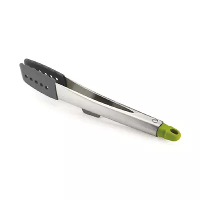 Joseph & Joseph Elevate 30.5cm Stainless Steel Tongs Kitchen Utensil Grey/Green • $34