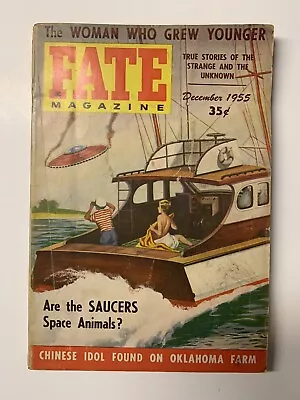 FATE December 1955 Vintage Pulp Magazine VG • $17.95