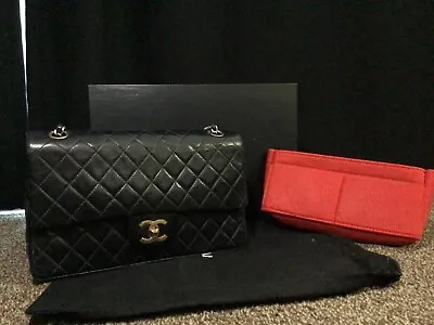 Vintage Chanel Flap Bag Black • $2500