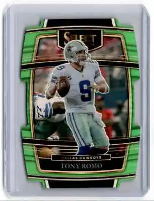 $3.99 • Buy 2021 Panini Select Green Neon Die Cut Tony Romo 223/349 Dallas Cowboys #42