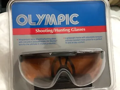 Vintage Olympic Protective Safety Shooting Glasses NEW Range Hunting • $24.99