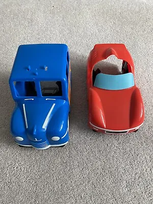 Zhu Zhu Hamster Pets - Red Convertible Sports Car & Blue Tractor Car • £4.99