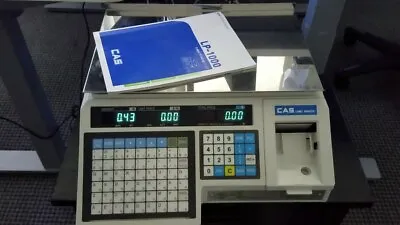 Open Box CAS LP-1000N Label Printing Scale Weigh Scale LP1000N LP1000 DELI MEAT • $1195