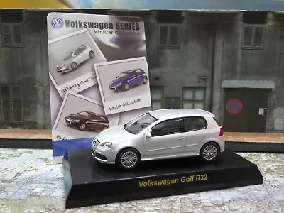 1/64 Kyosho VW Volkswagen Golf R32 (silver) Diecast • $49.99