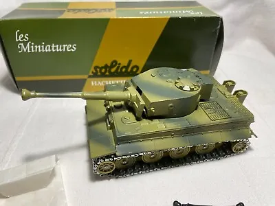 DAK WWII Tiger Tank With Antenna And Decals - 1/50 Solido Verem • $42.66