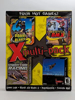 Xmulti-Pack Street Luge/Boards & Blades/Wakeboarding/FreeStyle BMX 4in1 PC NEW • $25