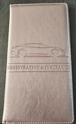 Insurance Registration Drivers License Holder ROSE GOLD • $19.99