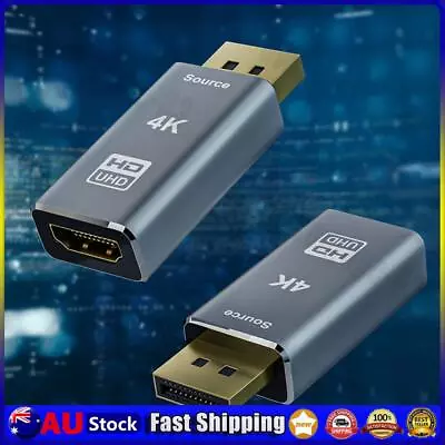 4K DP Display Port To HDMI-Compatible Adapter Useful 30Gbps For Lenovo Dell HP • $10.22