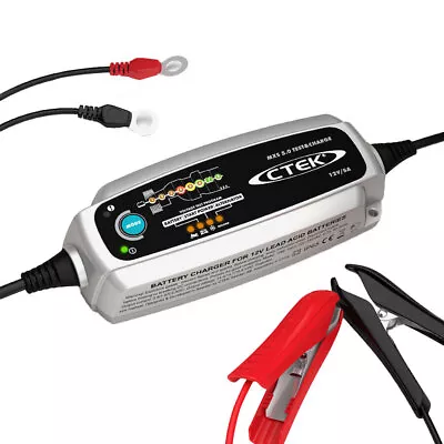 CTEK MXS 5.0 Test And Charge Battery Charger 12V 5Amp Deep Cycle AGM • $226.60