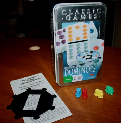 Dominoes Double Twelve Color Dot Mexican Train Game By Cardinal Classic Games • $21.99