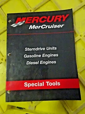 90-806737-2 Mercury Mercruiser Sterndr Gas & Diesel Engines Special Tools Manual • $14.99