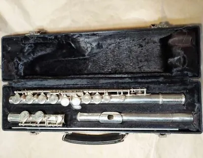 Yamaha LeBlanc Vito 113II Silver Flute With Case Japan Good Condition • $249