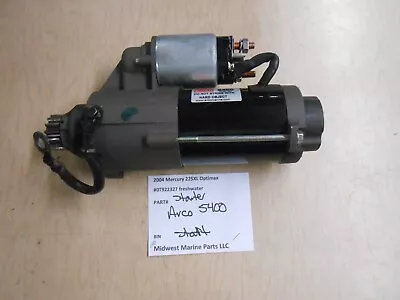 Arco 5400 Starter Mercury 2004 225XL Optimax Outboard (start) • $120